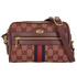 Mini Ophidia Shoulder Bag, front view